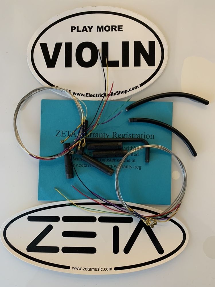 Accesorii Vioara Zeta: corzi, pozitie ,set 5 imbusuri