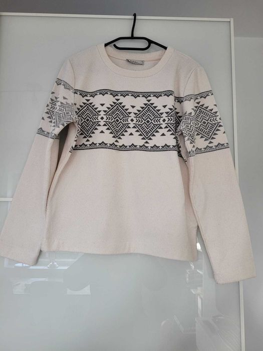 bluza fleece alb dama