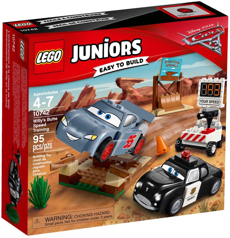 Lego Juniors Cars 3 10742 - Willy’s Bute Speed Training (2017)