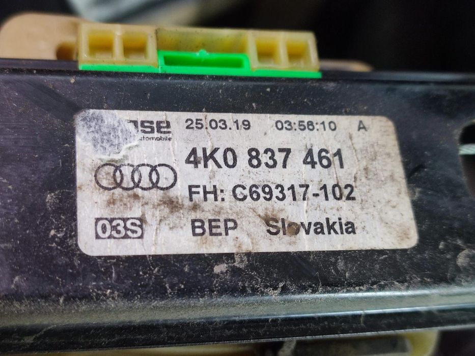 Macara geam stanga fata 4K0837461 Audi A6 C8 [2018 - 2020] 2.0 DKNA +