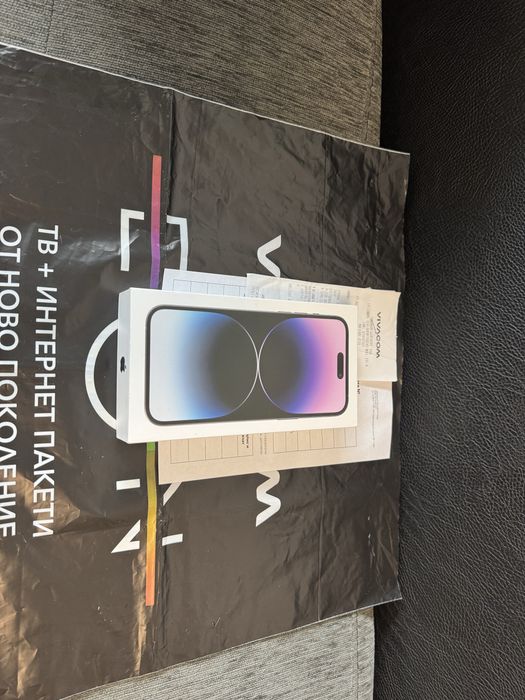 256GB iPhone 14 PRO Max Гаранция Vivacom 2025 г. Purple