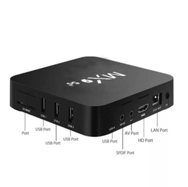 ОФЕРТА  ТВ БОКС MX9 6RAM/512ROM android 11.1 5G tv box за онлайн телев