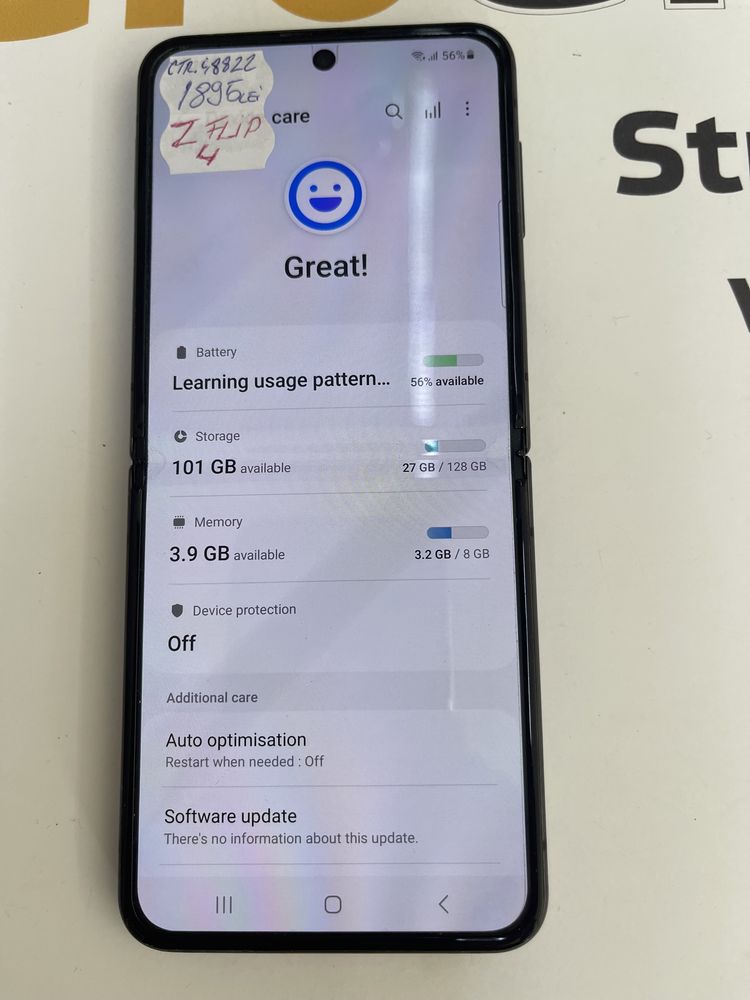 Telefon Samsung Galaxy Z Flip4, 8GB RAM, 128GB, 5G -P-