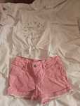 Pantaloni scurti si tricou H&M