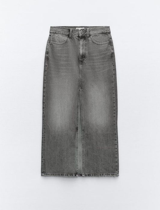 Fusta blugi lunga Zara XS