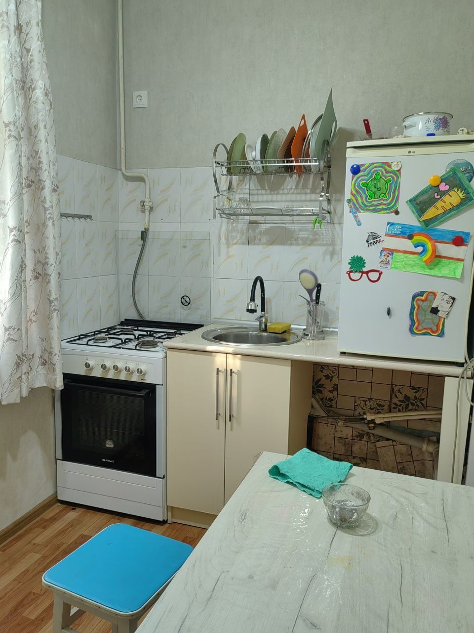 Продаю квартиру Яшнабадский р-он Авиасозлар-1.  1-ком в 2-х. 1-этаж 5э