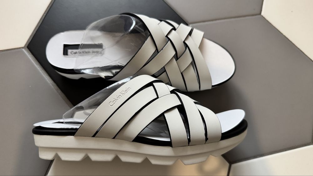 Papuci / șlapi Calvin Klein Jeans damă 38