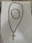 Set lant & bratara 14 k