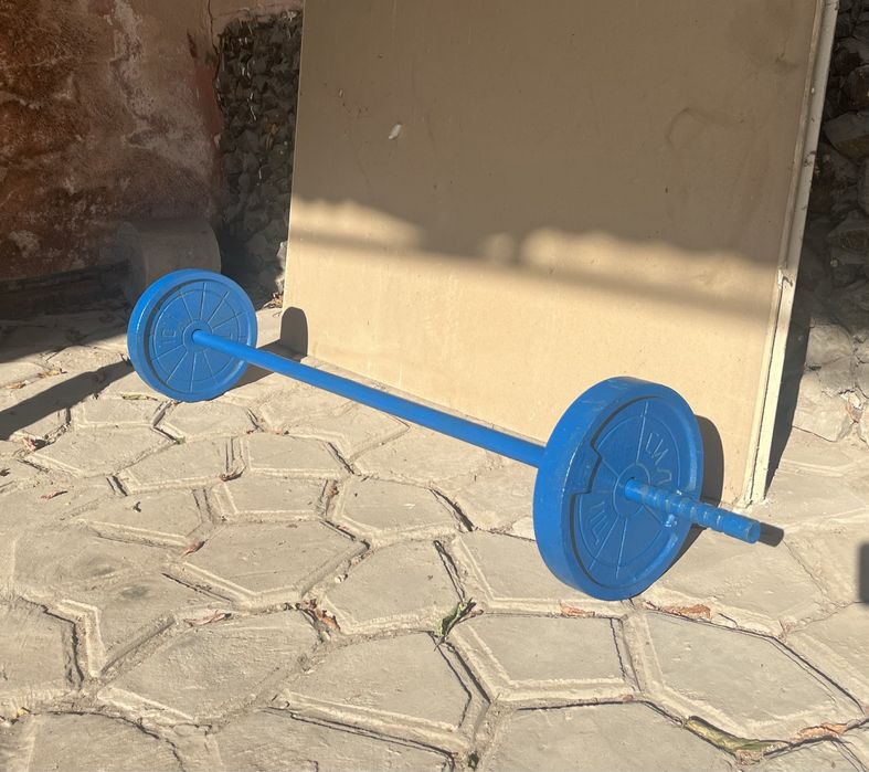 Продам штанга 25кг обмен на гир