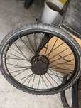 Roqta spate bicicleta mtb (cauciuc,camera,janta,butuc si disc)