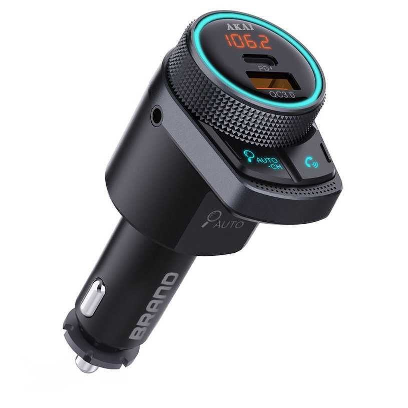 bluetooth FM трансмитер AKAI FMT-80BT USB