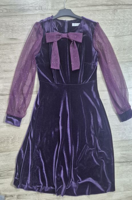 Rochiță casual din  catifea