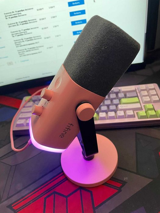 Продам микрофон fifine am8