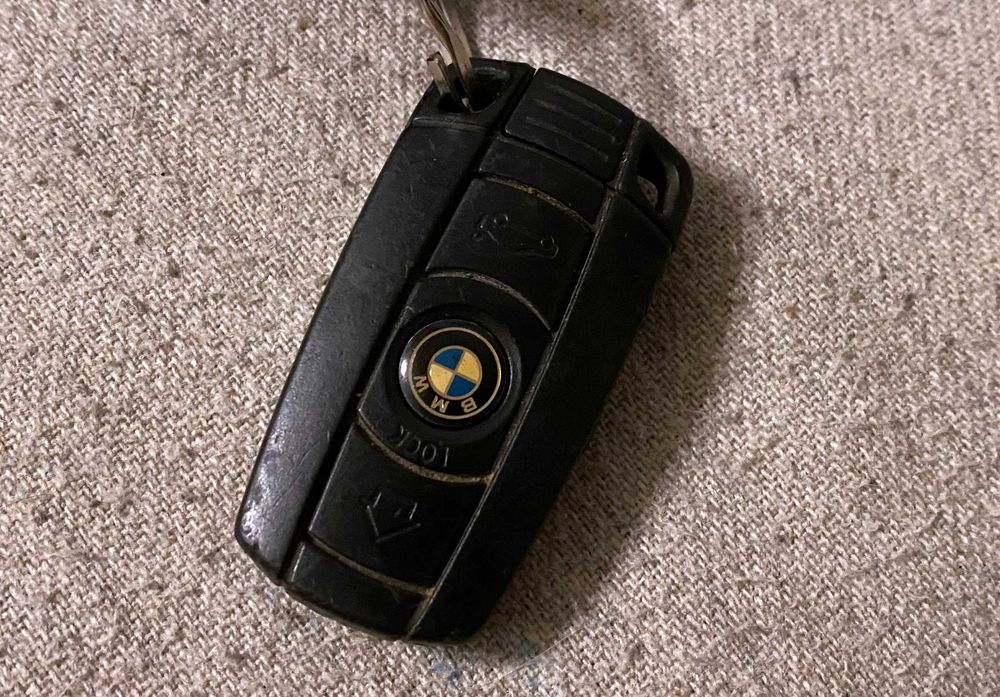 Telecomandă cu 3 butoane OEM BMW E60 E87 E90 originală, 868 MHz