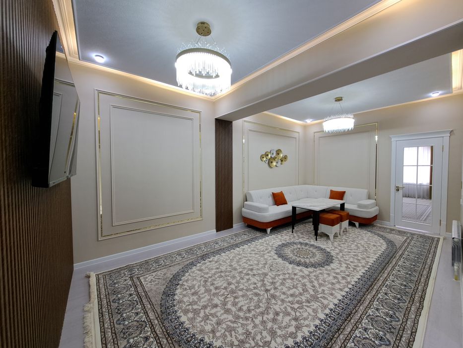 3 xonali katta kvartira sotiladi 4 xona qilingan