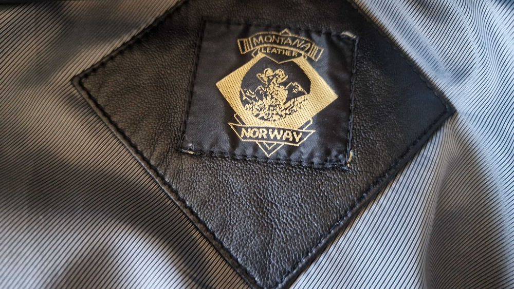 Montana Norway - дамско яке естествена кожа, кожено яке, EU 42