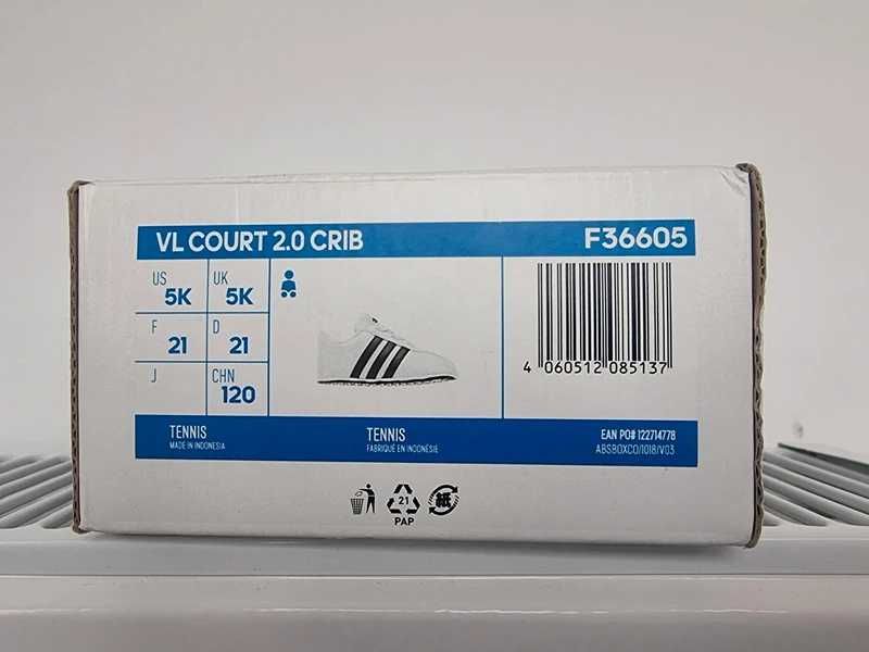 Adidas performance vl court 2.0 crb marime 21