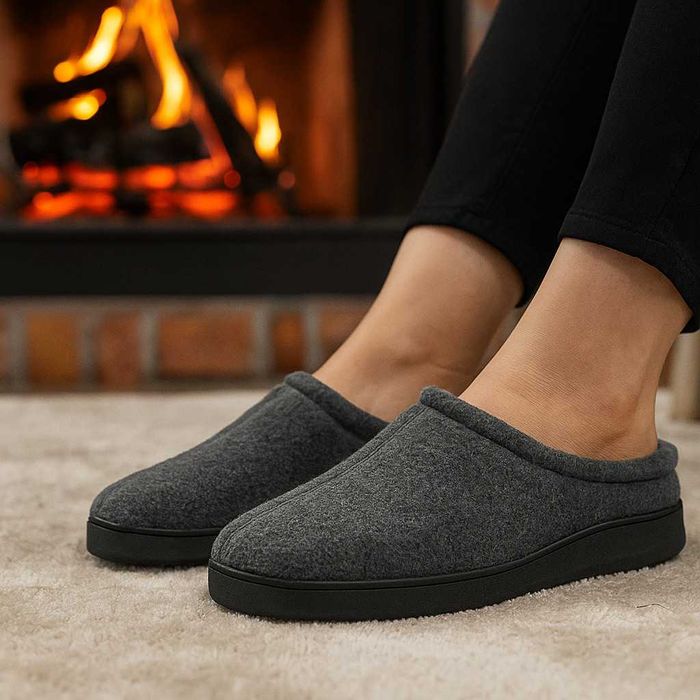 Топли и удобни домашни чехли – комфорт за всяка стъпка