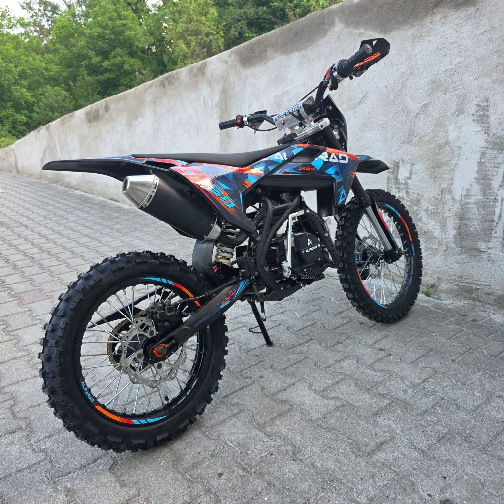 Cross Alfarad T6S 150cc 4 timpi roti 19 16 Nou din Germania