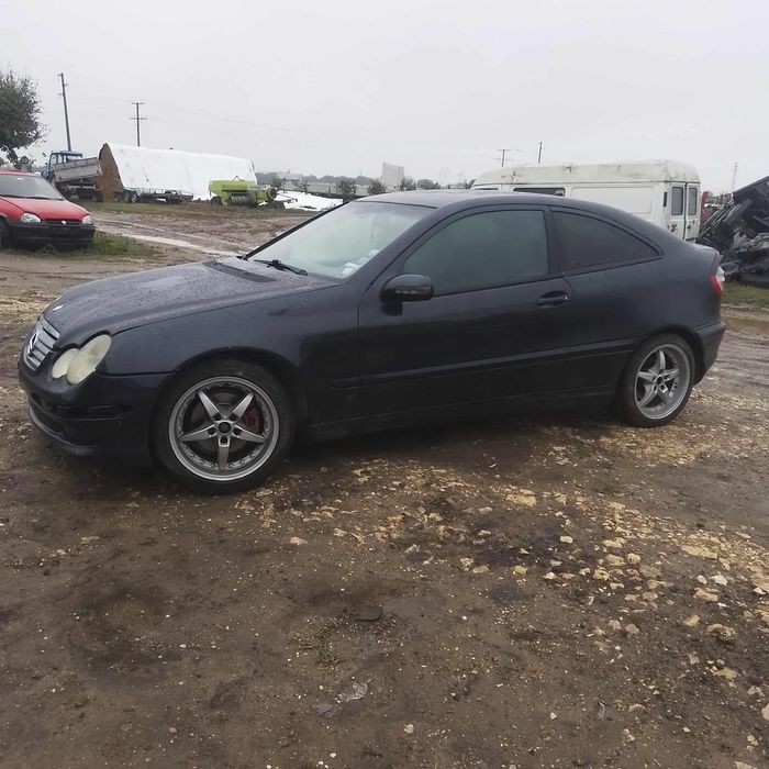Mercedes w203 2.0 компресор 163 кс. на части