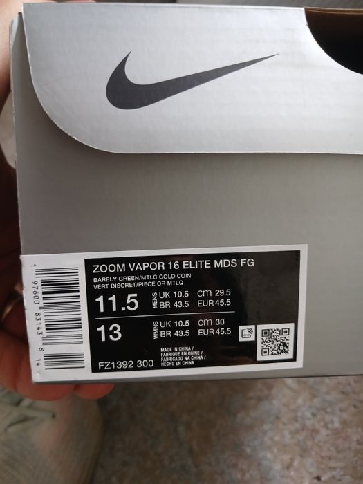 Ghete fotbal nike mercurial air zoom vapor 16 elite