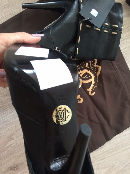 Roberto Cavalli сапоги оригинал кожа