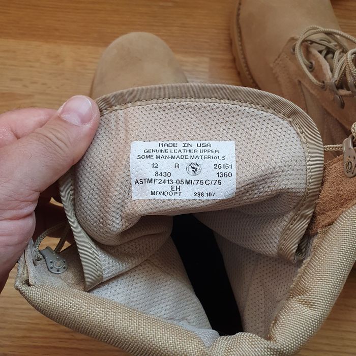 Bocanci militari Deșert nr.12R