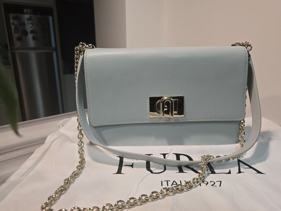 Чанта Furla синя