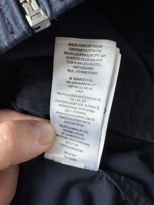 Мъжко! Чисто ново оригинално олекотено прехофно яке Polo Ralph Lauren