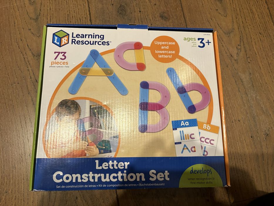Set constructie litere, Learning Resources