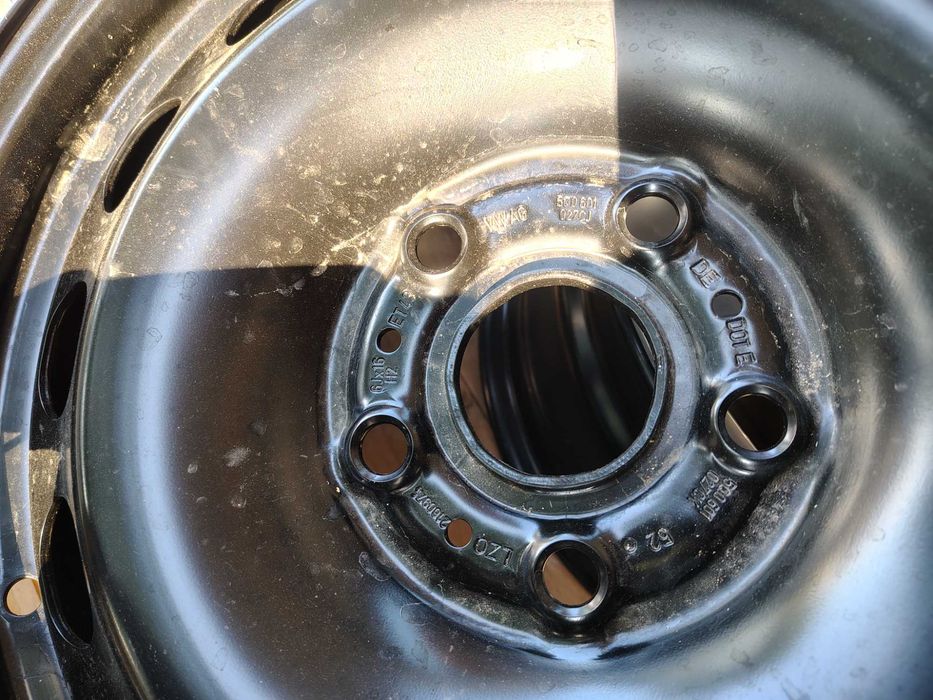 4бр.ЖЕЛЕЗНИ ДЖАНТИ 16ки за VW T-Roc 5x112 6J ET43 Touran,Golf