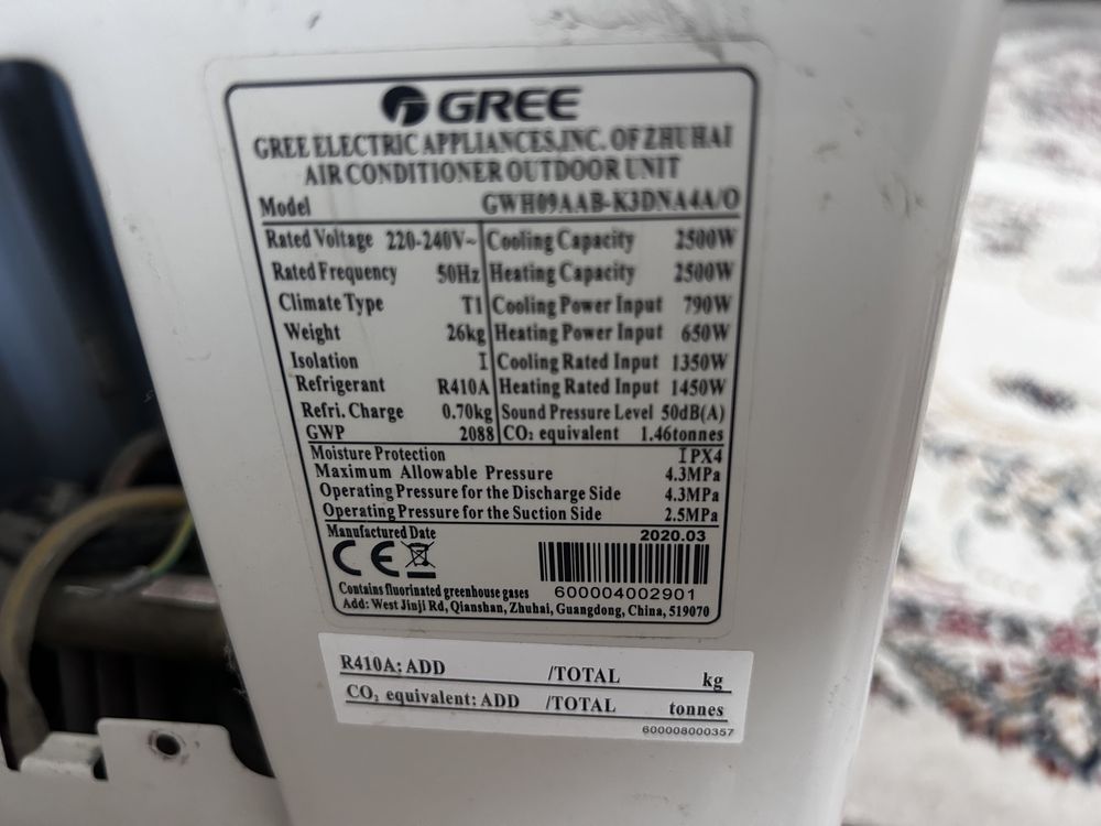 Сплит система Gree