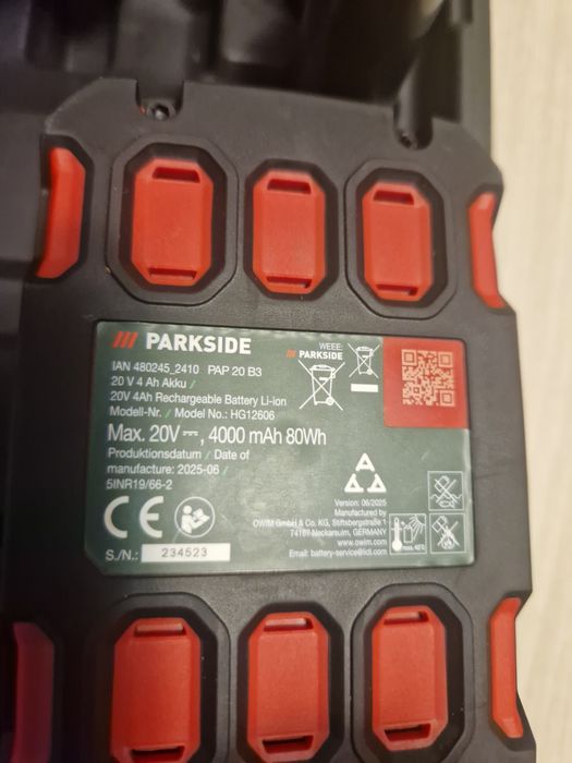 Masina de înșurubat cu impact PASSK 20 LI C4