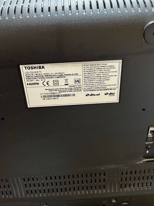 Vand tv Toshiba 80 cm cu cutie Urgent