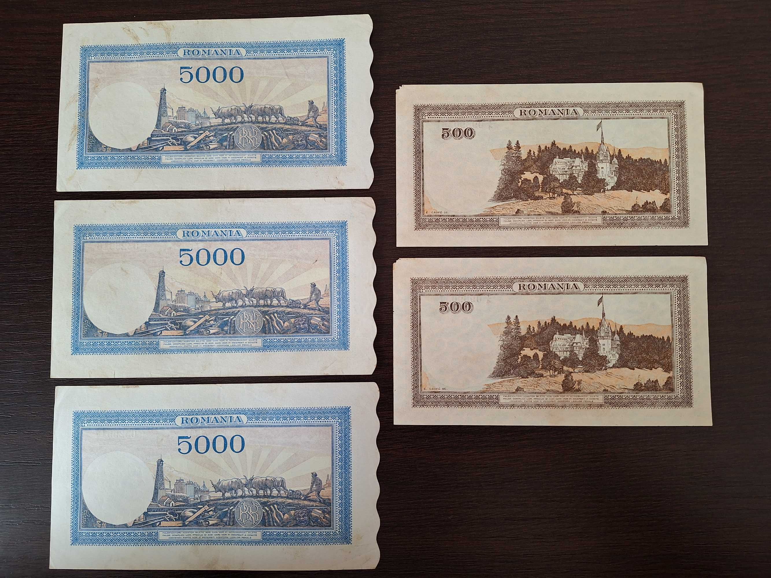 Bancnote consecutive 1940/1944