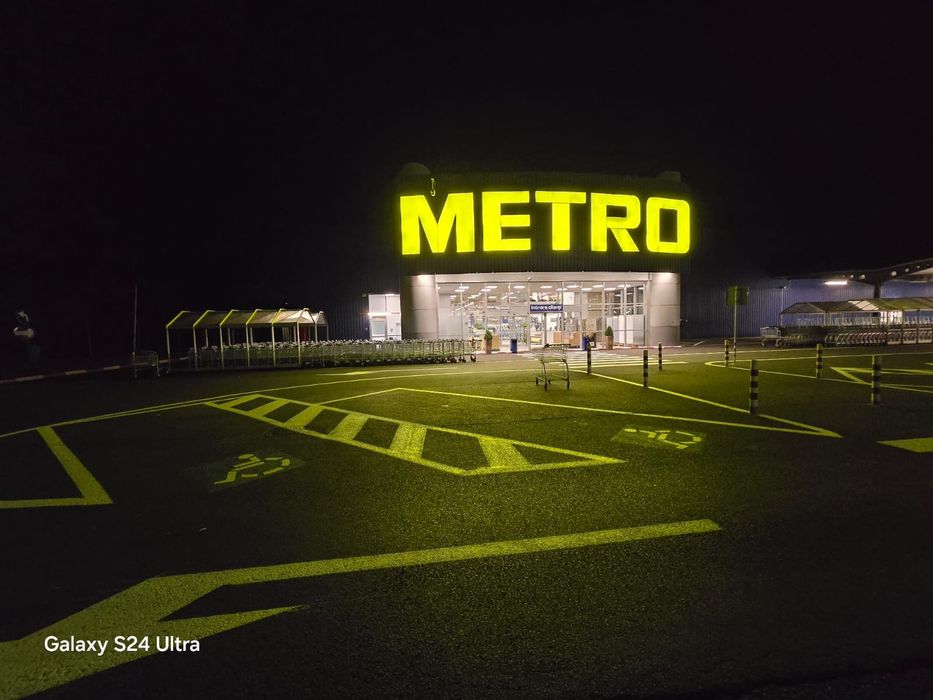 Marcaje rutiere cu vopsea monocomponenta si cu vopsea bicomponenta