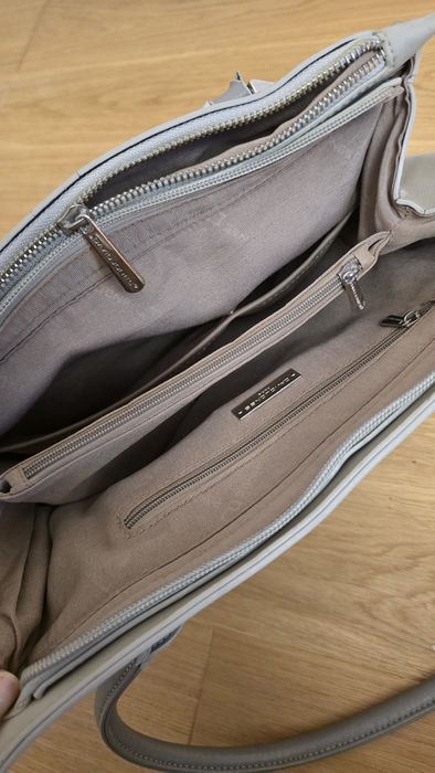 Дамска сива чанта