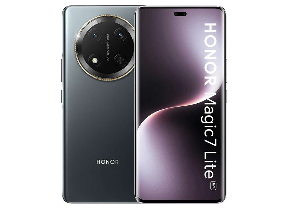 НОВ!!! HONOR Magic7 Lite, 8GB RAM, 256GB, Titanium Black