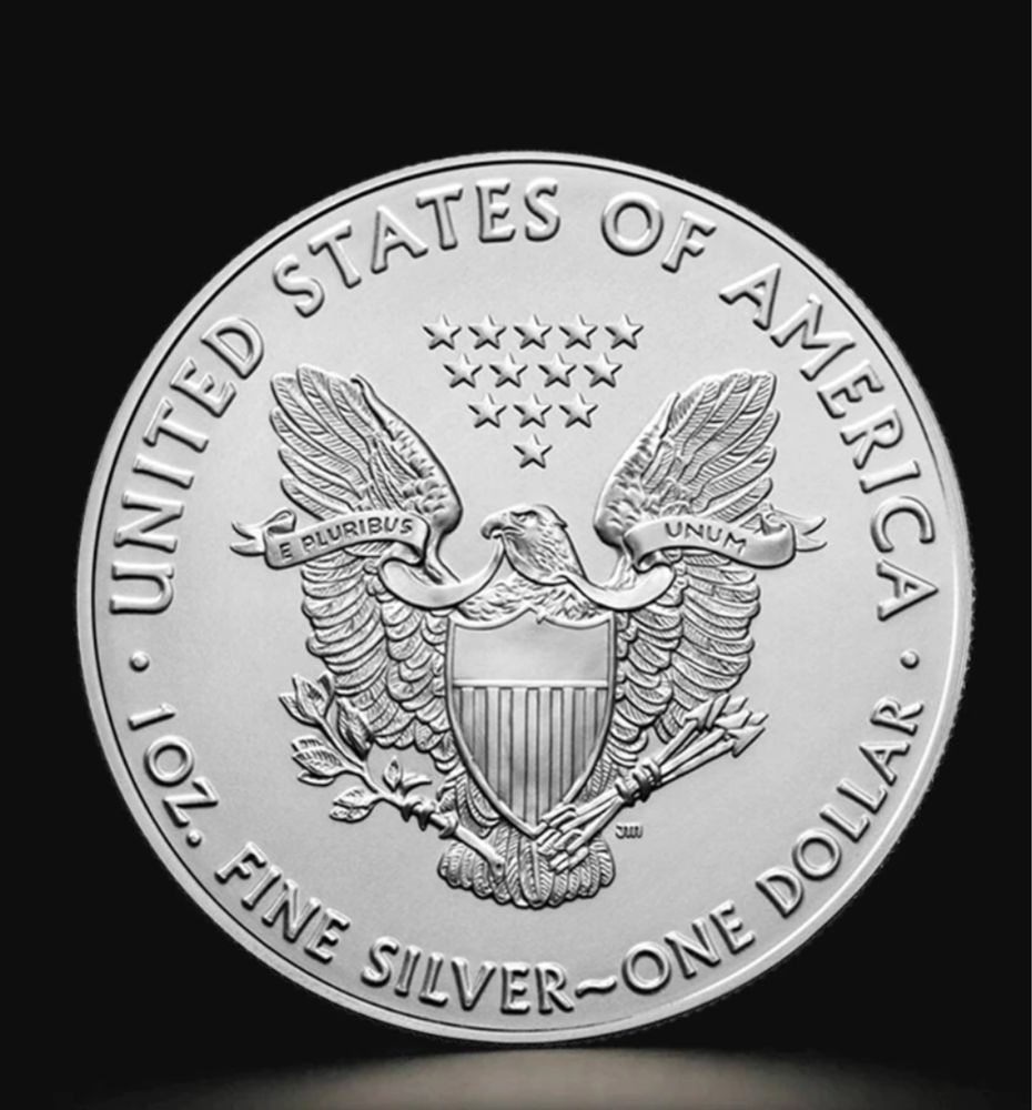 Monezi Argint 1 Uncie USD Dolar puritate 999 Silver