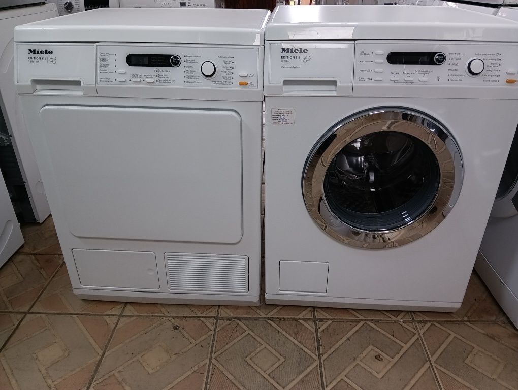 Комплект пералня и сушилня с термопомпа Миеле Miele EDITION111 A+++8кг