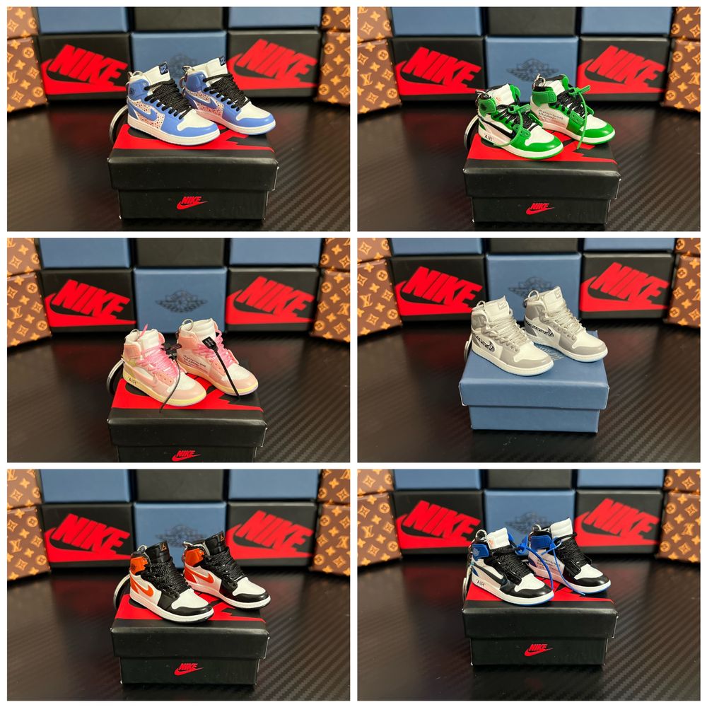 Set 2xBreloc Mini Sneaker Nike AIR Jordan