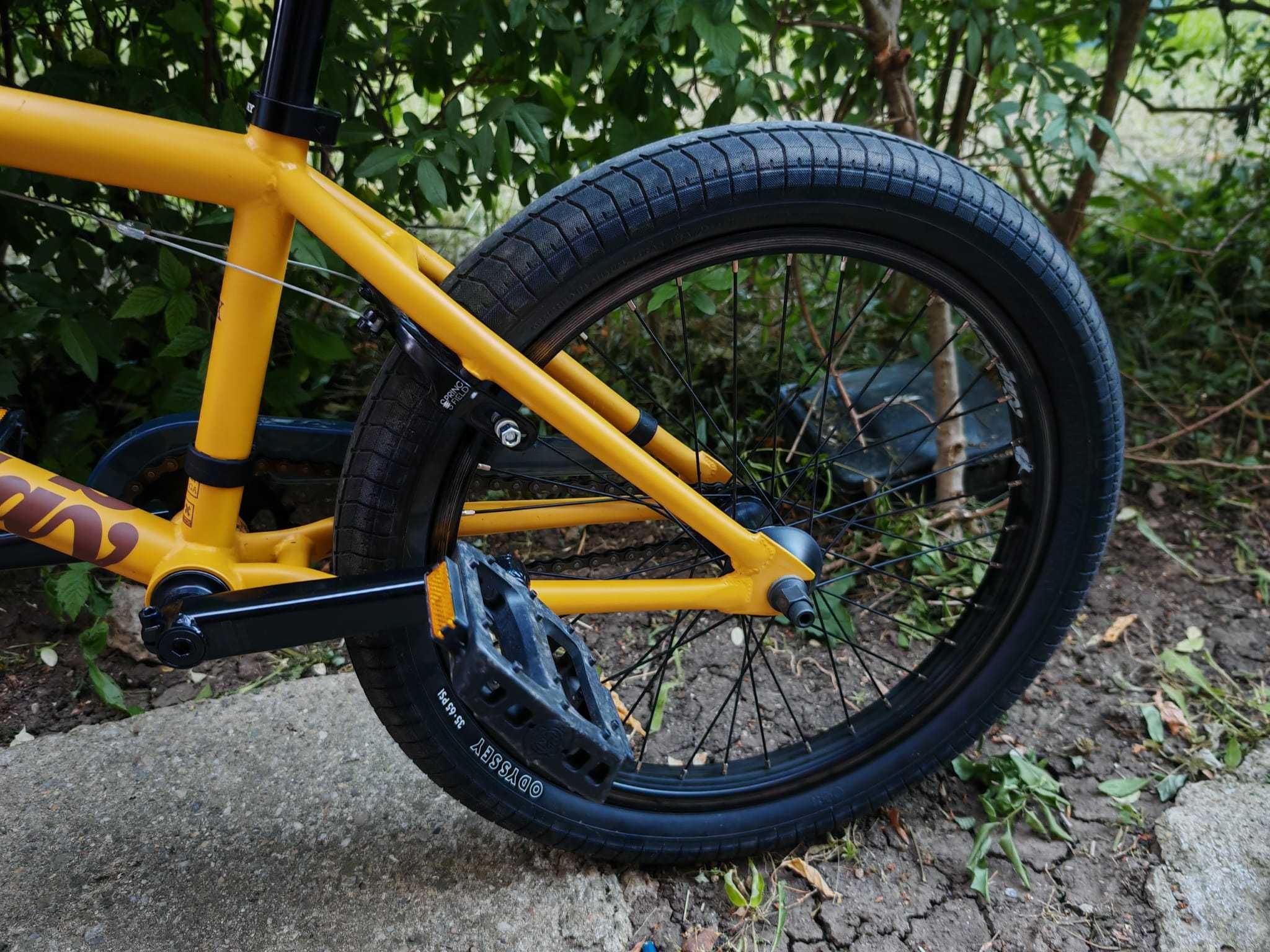 Vand Bicicleta BMX Sunday EX Arteaga MY2022 galben mat