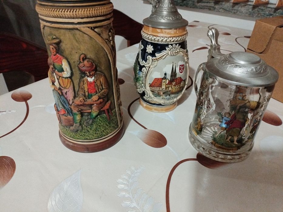 Немски халби 1 л и 500 5 бр нови