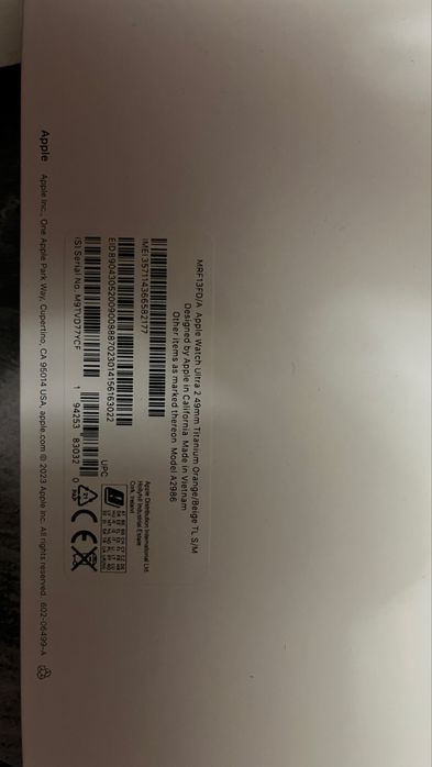 Apple watch ultra 2 capacity of the battery 100%