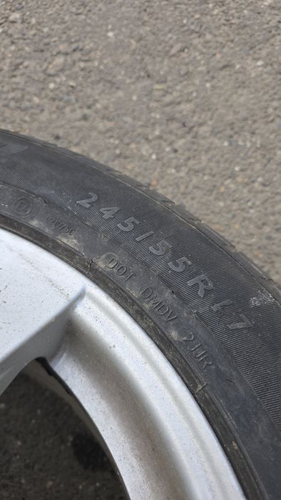 Jante si anvelope Dunlop Sport vara 245 55 17 BMW X3, seria 5