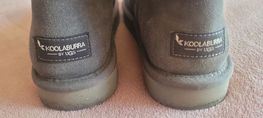 Сиви топли ботушки UGG