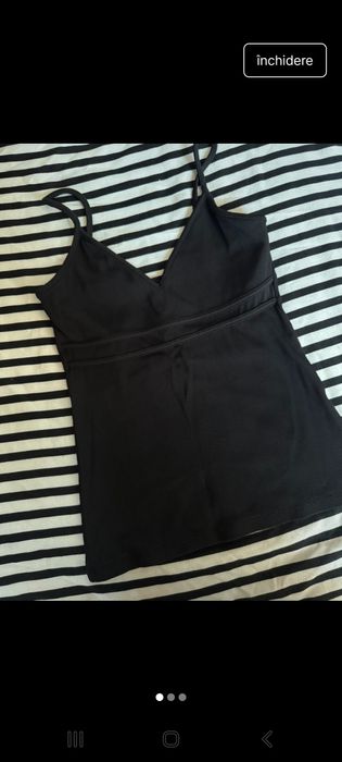 Top zara negru stare foarte bună