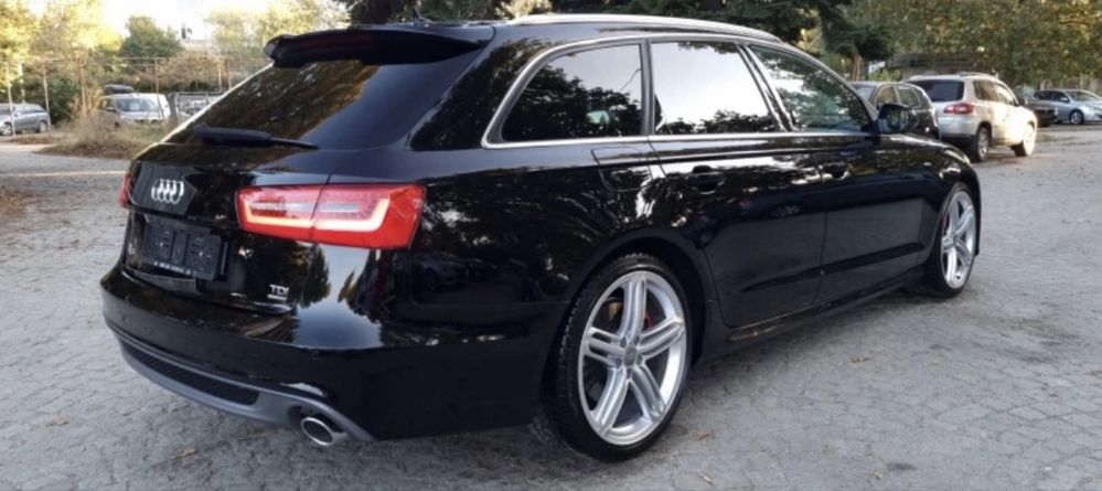 Задна броня Ауди A6 C7 S-line 2014 комби / avant