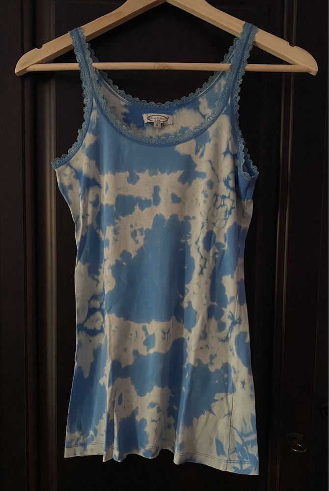Maieu tie dye albastru