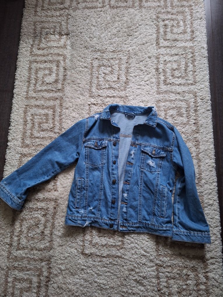 Geaca blugi Zara 11-12 ani merge si adult micut